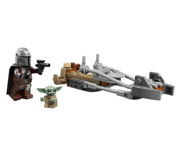 LEGO STAR WARS 75436 Śmigacz Mandalorianina i Grogu - 1473546 - zdjęcie 3